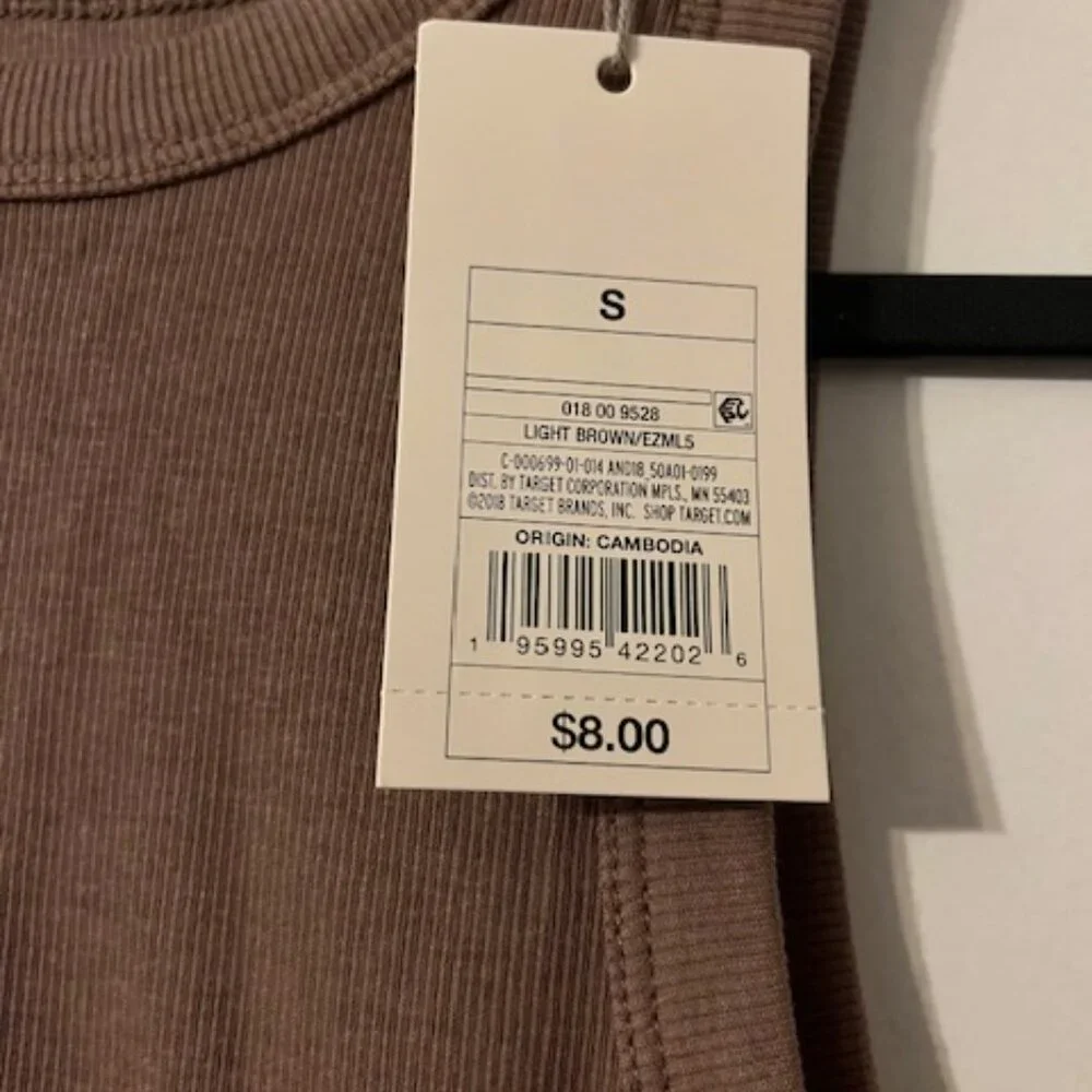 Lot of Five - A New Day Size S Tank Tops NWT - brown, navy, cream, olive & white - Picture 2 of 12